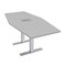 Skutchi Designs 33.5 in W, 69.5 in L, 29 in H, Engineered Wood Top, Grey HAR-HEX.IR-34x70-T-ELEC-XD01 - alternate 1